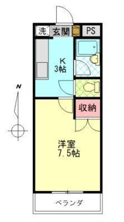 クオリティハイツの物件間取画像